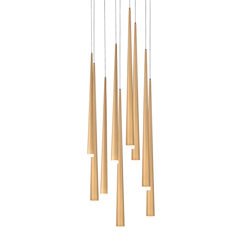 Modern Forms - PD-41809R-AB - Aged Brass
