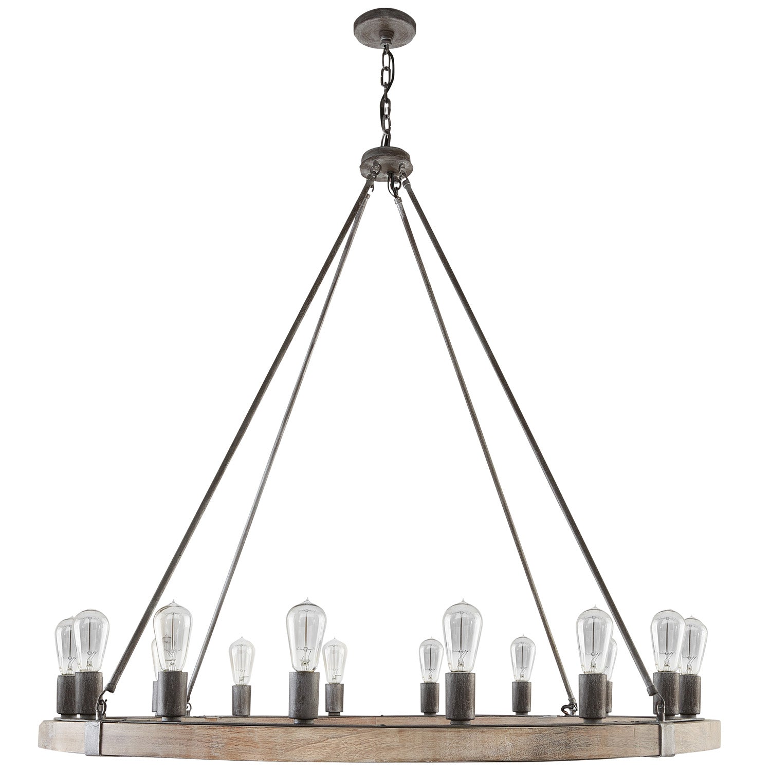 Austin Chandelier - 430501UW by Capital Lighting from Cleveland Lighting