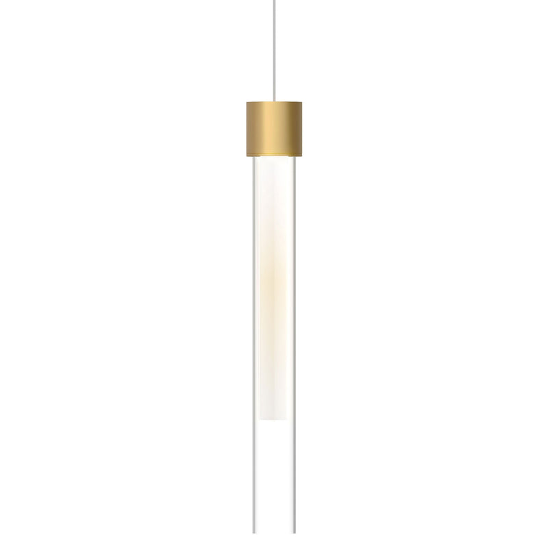 Visual Comfort Modern - 700MPLNGFNB-LED930 - Natural Brass
