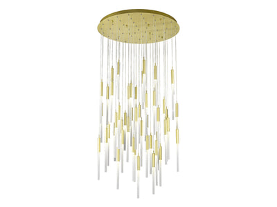 Avenue Lighting - HF2051-FR-BB - 51 Light Pendant - Main St. - Brushed Brass