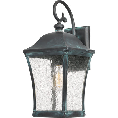 Quoizel - BDS8408AGV - One Light Outdoor Wall Lantern - Bardstown - Aged Verde