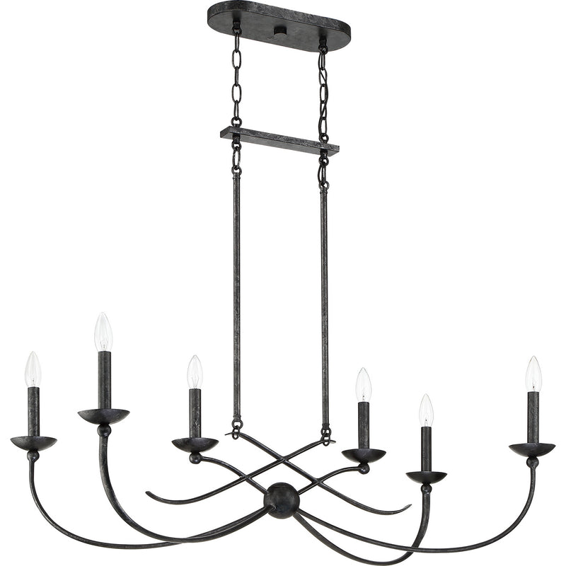 Calligraphy Linear Chandelier
