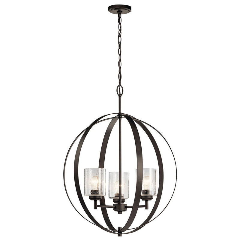Kichler - 44034OZ - Three Light Chandelier - Winslow - Olde Bronze