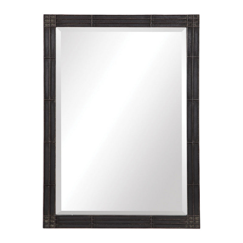Uttermost - 09485 - Mirror - Gower - Rustic Aged Black