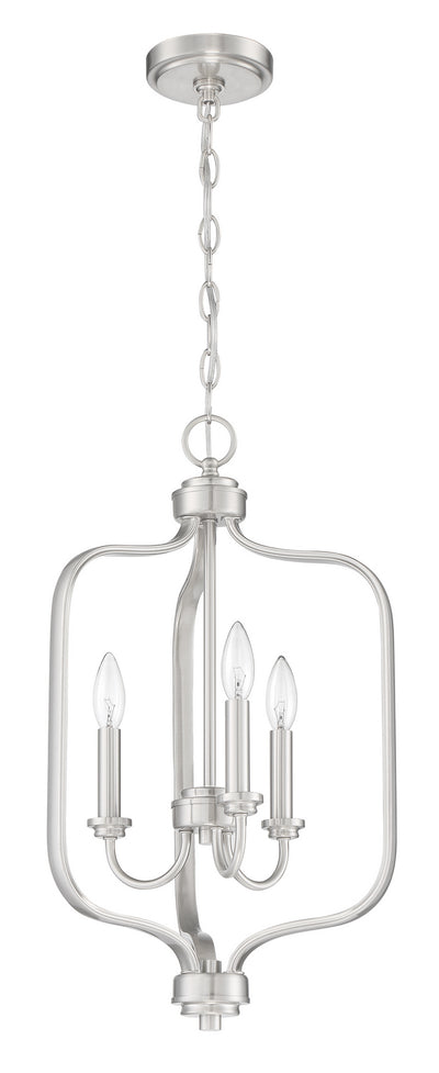 Craftmade - 50533-BNK - Three Light Foyer Pendant - Bolden - Brushed Polished Nickel