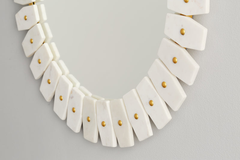 Marble Frame Mirror