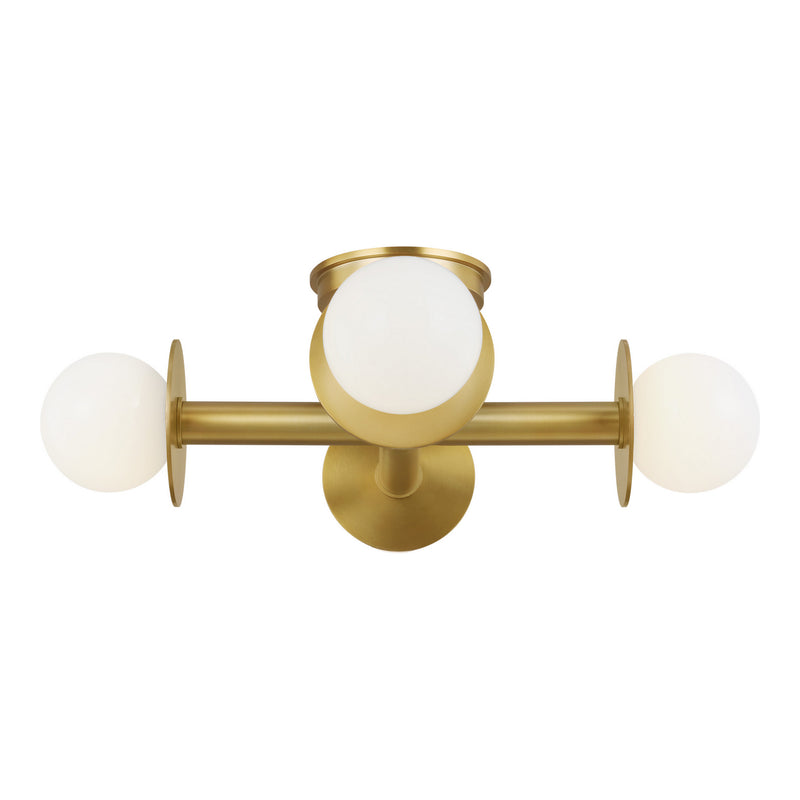 Nodes Semi Flush Ceiling Light