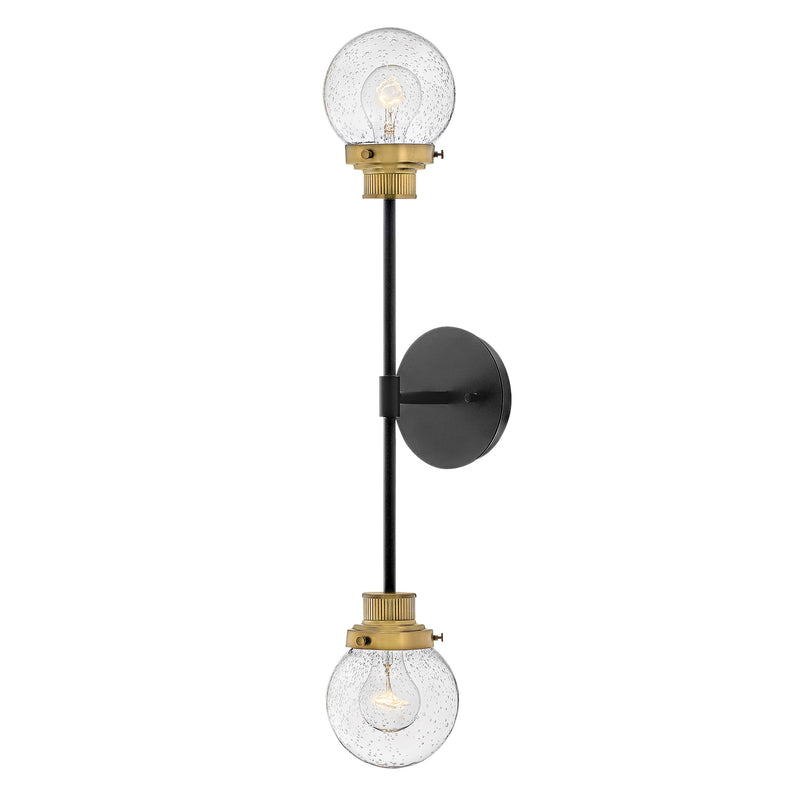 Hinkley-40692BK-Black / Heritage Brass