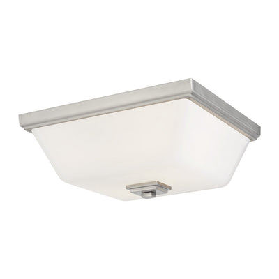 Generation Lighting - 7513702-962 - Two Light Flush Mount - Ellis Harper - Brushed Nickel