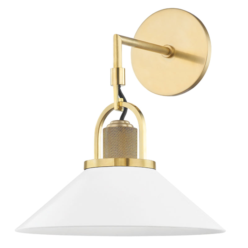Hudson Valley Lighting - 2601-AGB/WH - Aged Brass