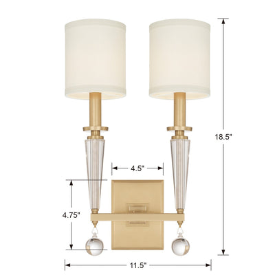 Paxton Double Sconce