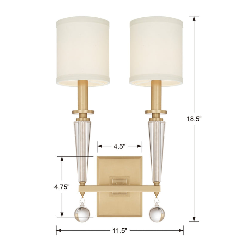 Paxton Double Sconce