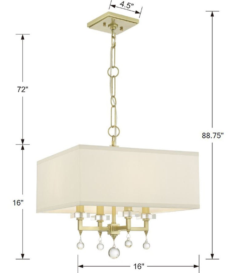 Paxton Square Chandelier