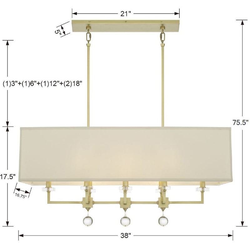 Paxton Linear Chandelier