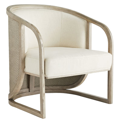 Arteriors-Fortuna Lounge Chair-Smoke