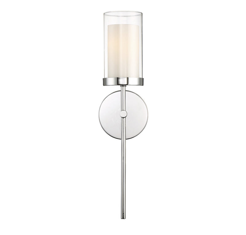 Meridian - M90016CH - One Light Wall Sconce - Mscon - Chrome