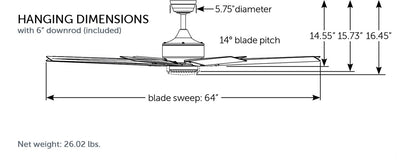Levon Custom Ceiling Fan
