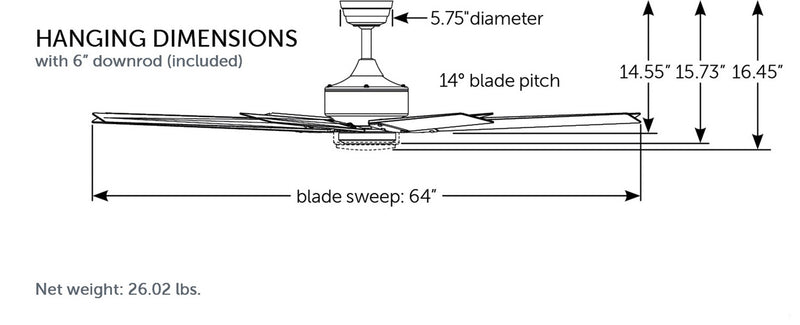 Levon Custom Ceiling Fan