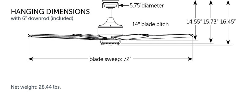 Levon Custom Ceiling Fan