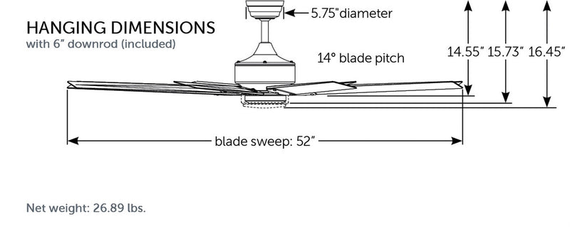 Levon Custom Ceiling Fan