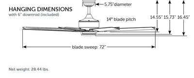 Levon Custom Ceiling Fan