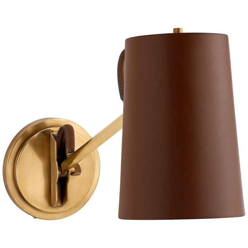 Ralph Lauren - RL 2452NB-SDL - One Light Wall Sconce - Benton - Natural Brass
