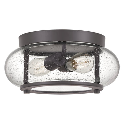 Quoizel - TRG1612OZ - Two Light Flush Mount - Trilogy - Old Bronze