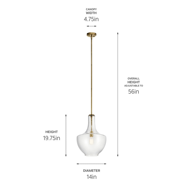 Everly Bell Pendant