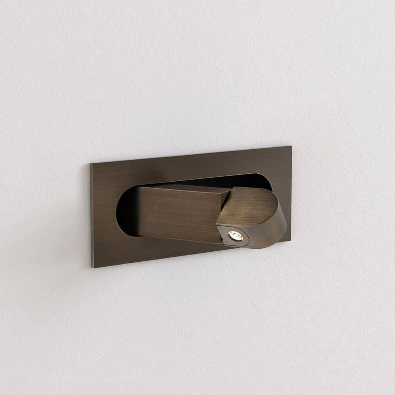 Digit II Recessed Reading Wall Sconce