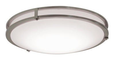 AFX Lighting - CAF243100LAJD1 - LED Flush Mount - Carlisle - Satin Nickel