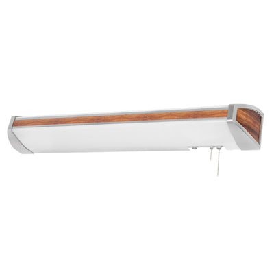 AFX Lighting - IDB332E8MH - Three Light Overbed - Ideal - Mahogany