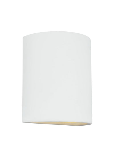 Generation Lighting - 8304701-714/T - One Light Outdoor Wall Lantern - Paintable Ceramic Sconces - Unfinished Ceramic