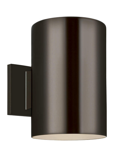 Visual Comfort Studio - 8313901-10/T - One Light Outdoor Wall Lantern - Outdoor Cylinders - Bronze