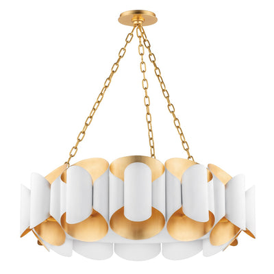 Hudson Valley Lighting - 8534-GL/WH - Gold Leaf