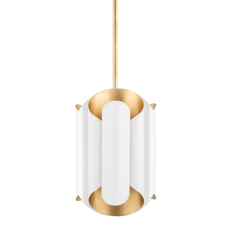 Hudson Valley Lighting - 8513-GL/WH - Gold Leaf