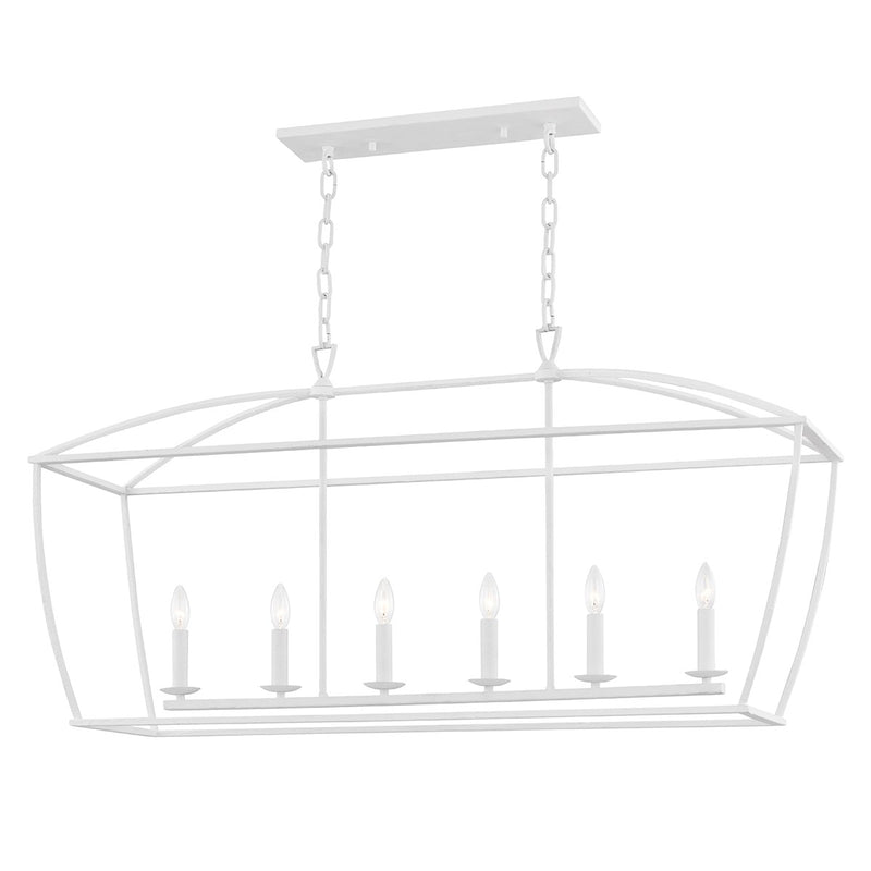 Hudson Valley Lighting - 8348-GL - White PLaster
