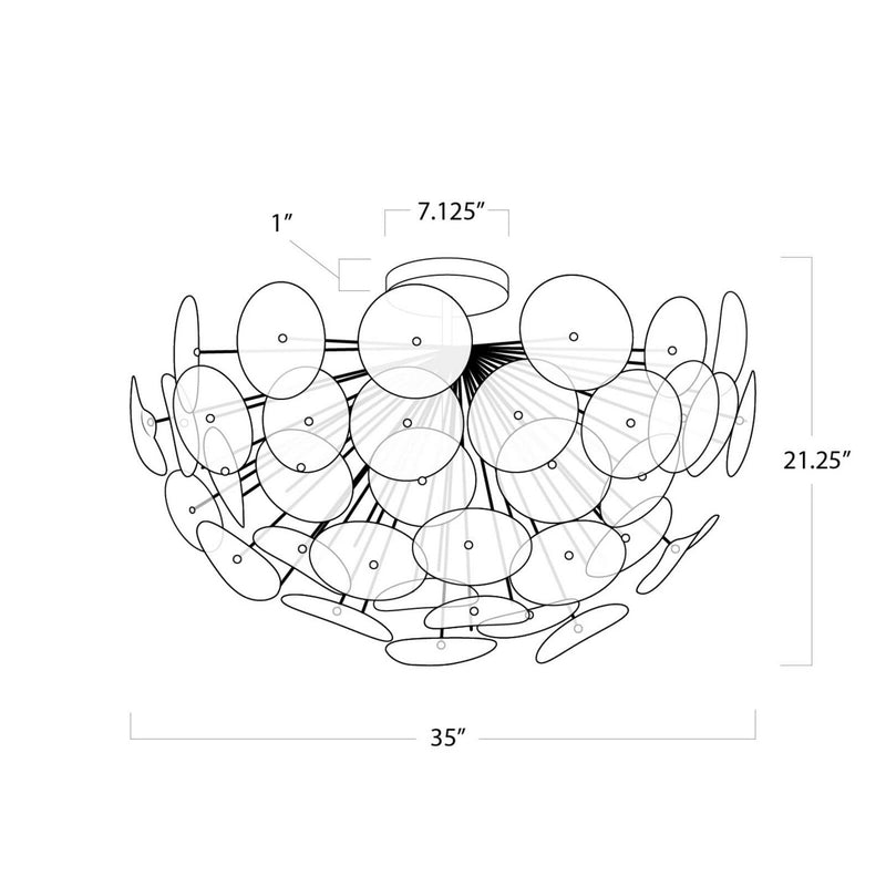 Poppy Flush Mount
