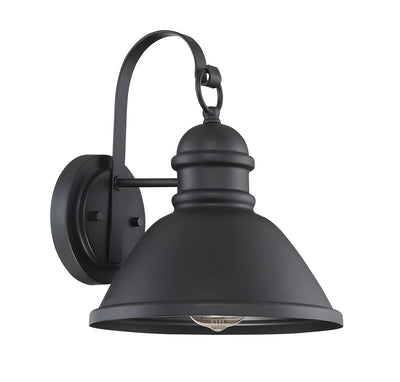 Meridian - M50016BK - One Light Outdoor Wall Sconce - Moutd - Matte Black