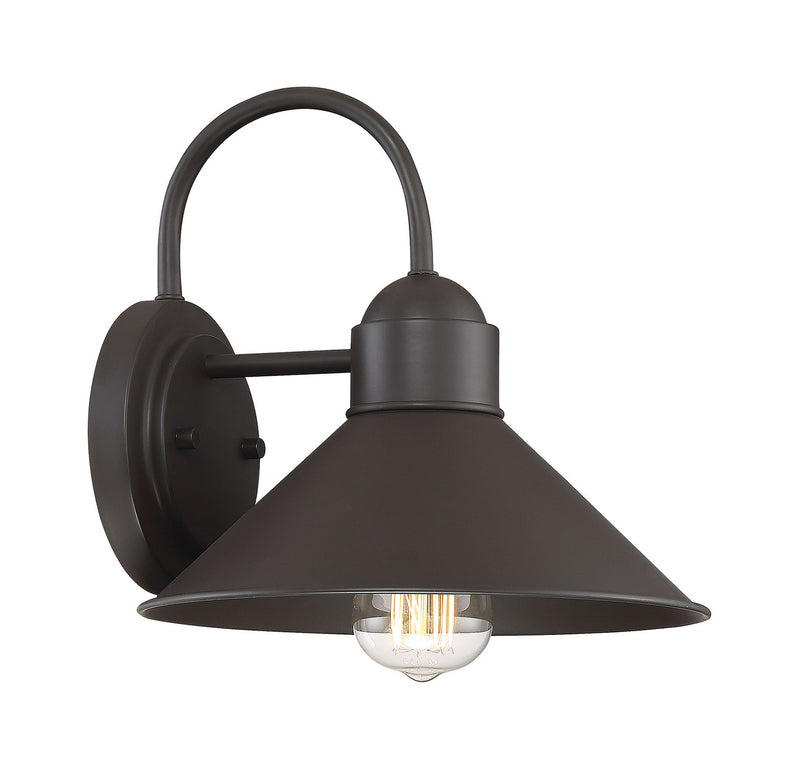 Meridian - M50018ORB - One Light Outdoor Wall Sconce - Moutd - Oil Rubbed Bronze