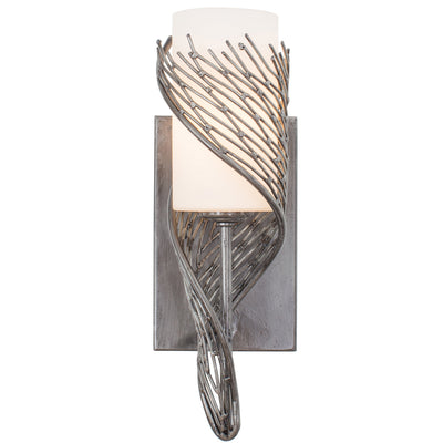 Varaluz - 240K01RSL - One Light Wall Sconce - Flow - Steel