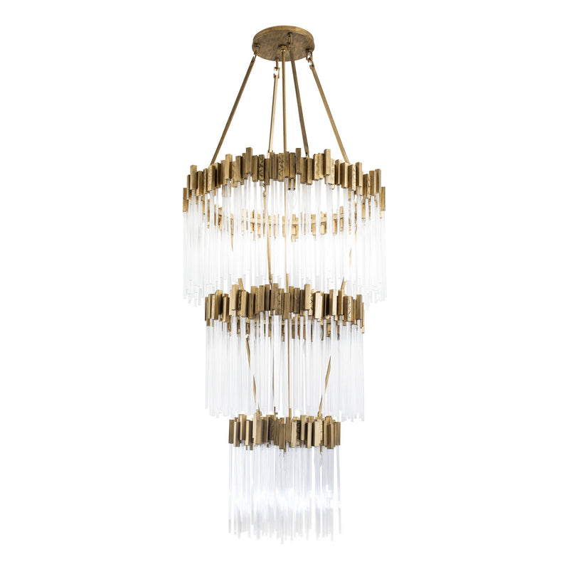 Varaluz - 309C19HG - 19 Light Chandelier - Matrix - Havana Gold