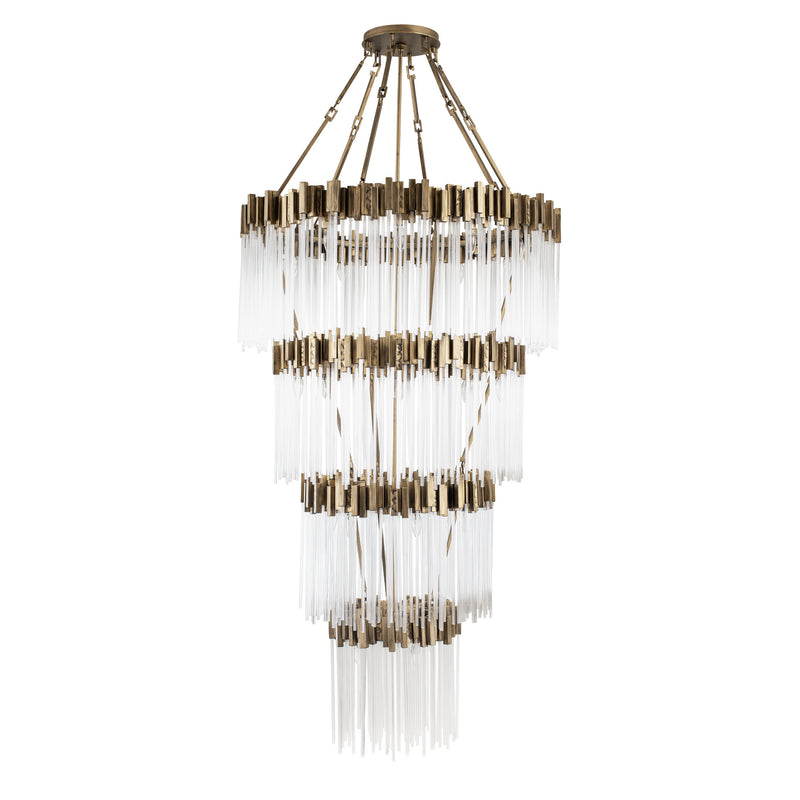 Varaluz - 309C30HG - 30 Light Chandelier - Matrix - Havana Gold