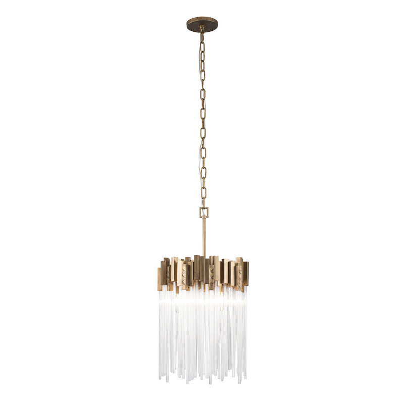 Varaluz - 309P03HG - Three Light Pendant - Matrix - Havana Gold
