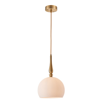 Artcraft - AC12111BR - One Light Pendant - Kate - Brushed Brass