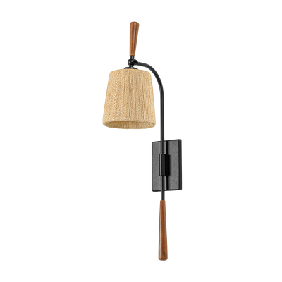 Troy Lighting - B1629-TBK - One Light Wall Sconce - Harlyn - Textured Black