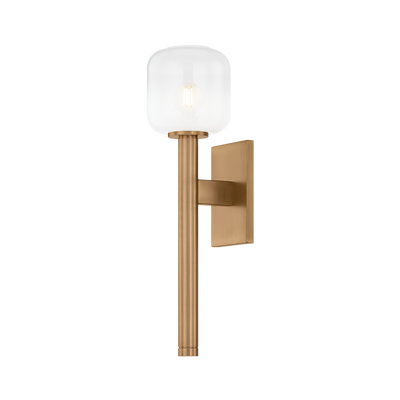 Troy Lighting - B2119-PBR - One Light Wall Sconce - Axton - Patina Brass