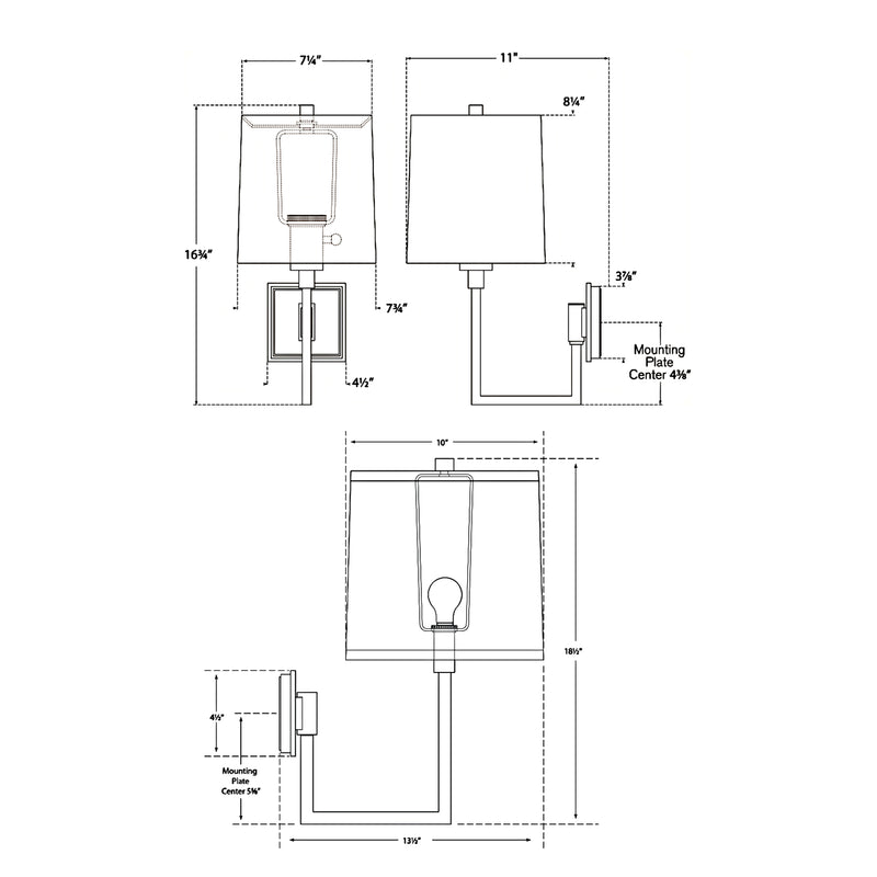 Aspect Articulating Wall Sconce