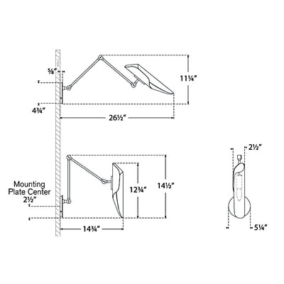 Flore Double Wall Light