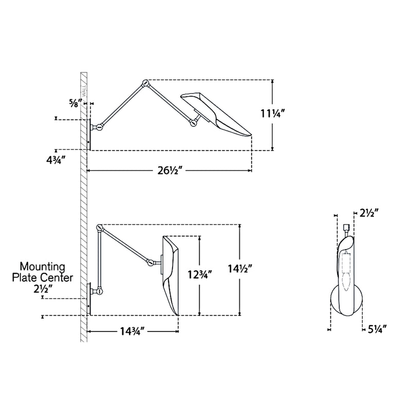 Flore Double Wall Light