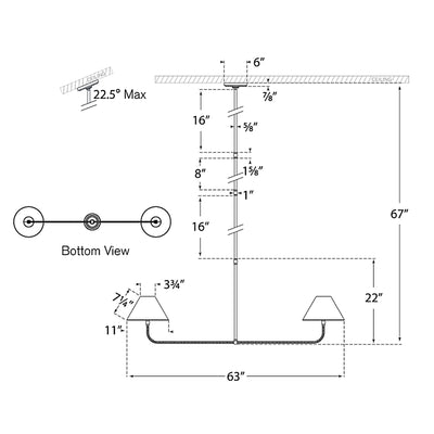 Basden Linear Chandelier